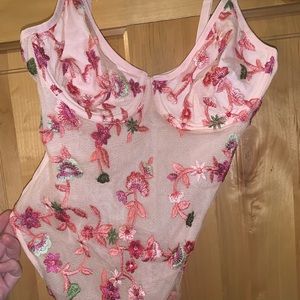 Forever 21 teddy/bodysuit